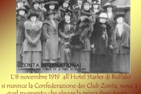 si riunisce la Confederazione dei Club Zonta, nove a quel momento,che elegge la prima Presidente.